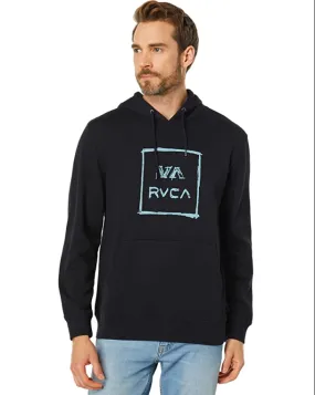 RVCA SKETCH ALL THE WAY HOODIE BLACK