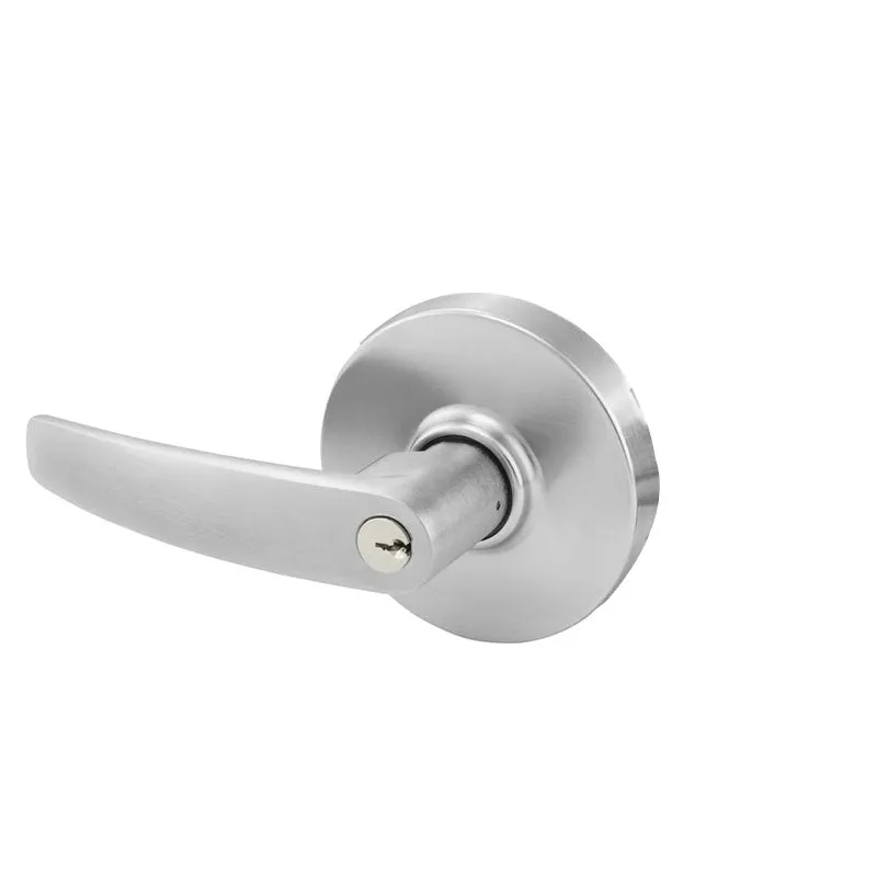 Sargent 28-K-LB Nightlatch Lever Exit Device Trim, L-Rose, B-Lever, LA Keyway, Keyed Random