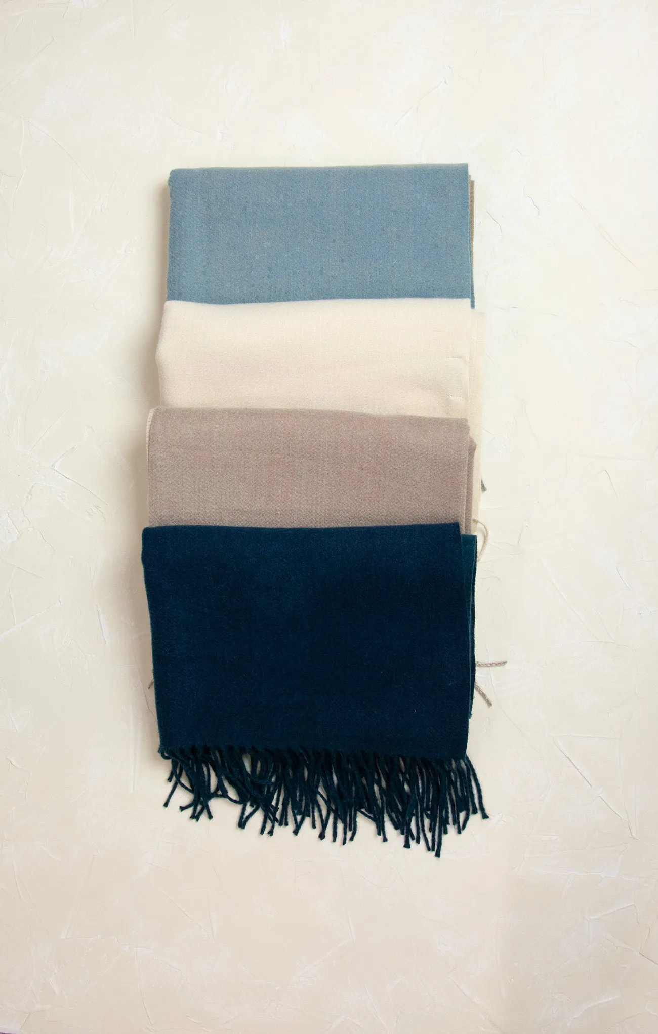 Scarlett Two-Tone Classic Fringe Scarf