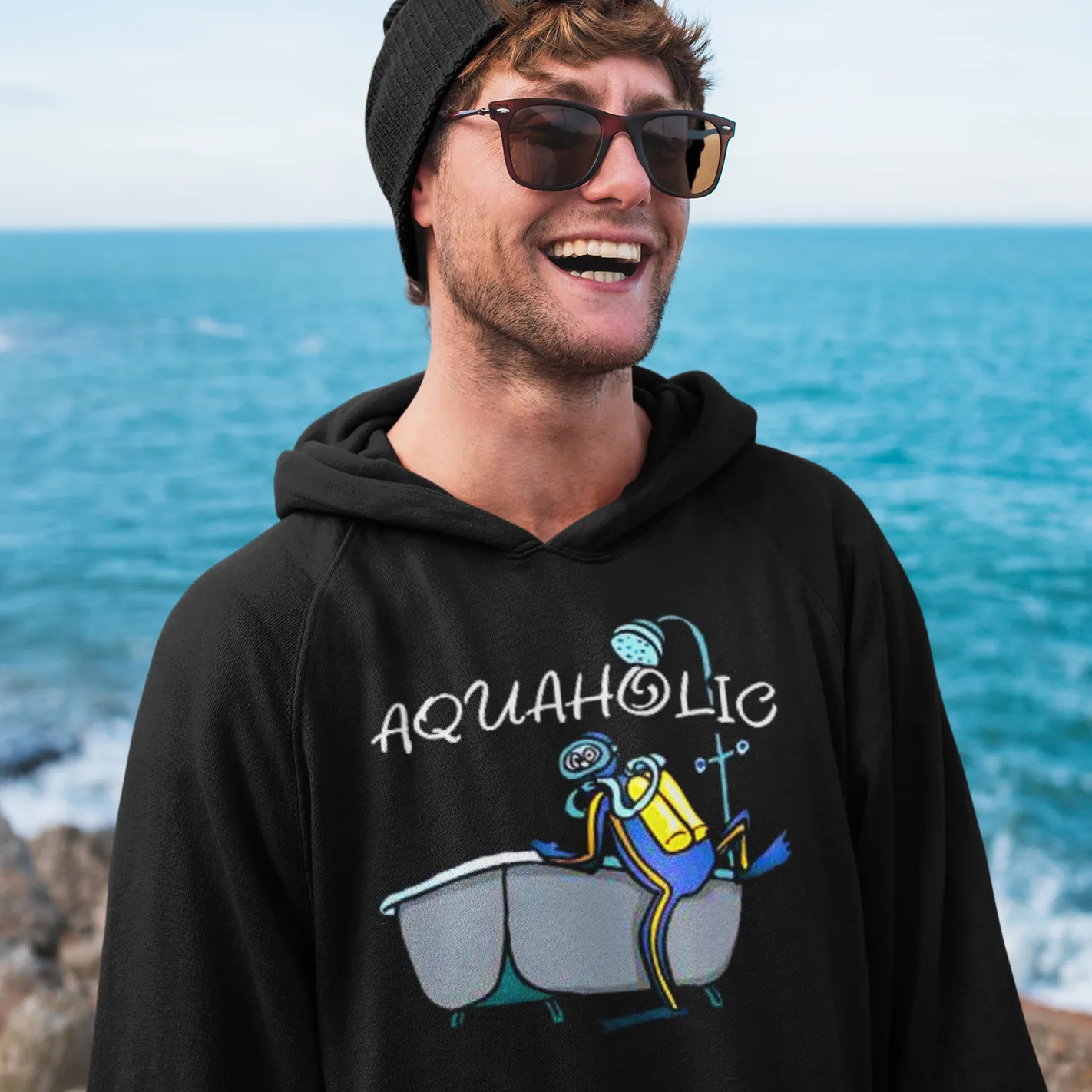 Scuba diving Hoodie Unisex | Aquaholic