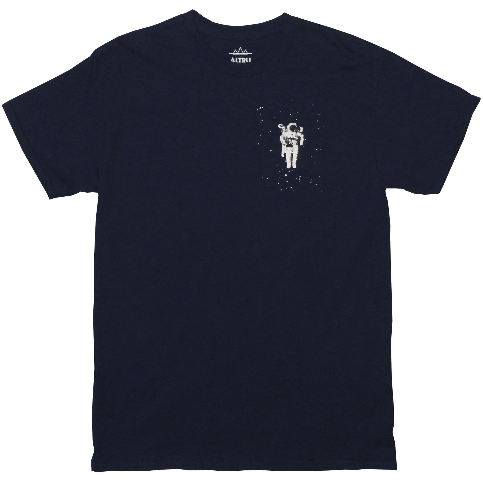 Space Floater NAVY graphic tee by Altru Apparel