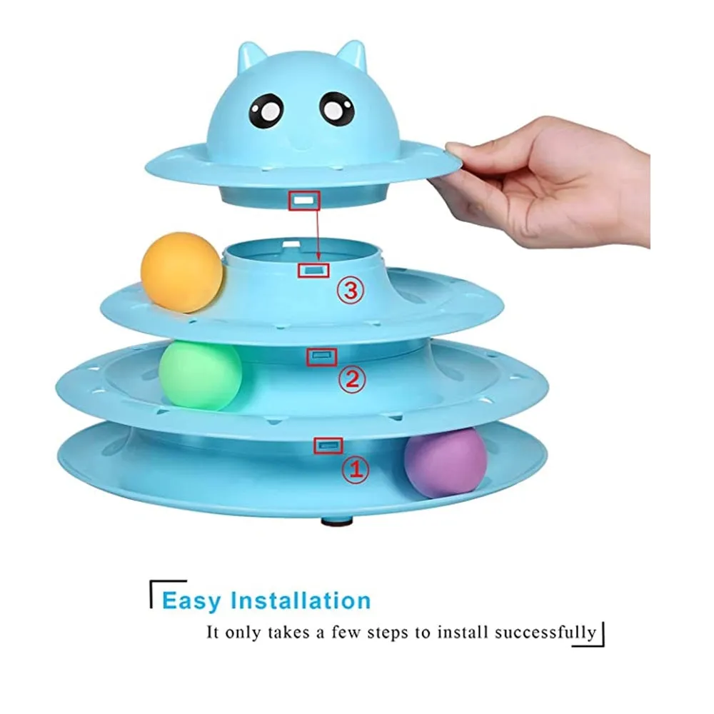 UPSKY Circular Turnable Cat Toy