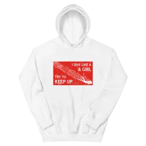 Vintage Dive Flag Hoodie - Unisex