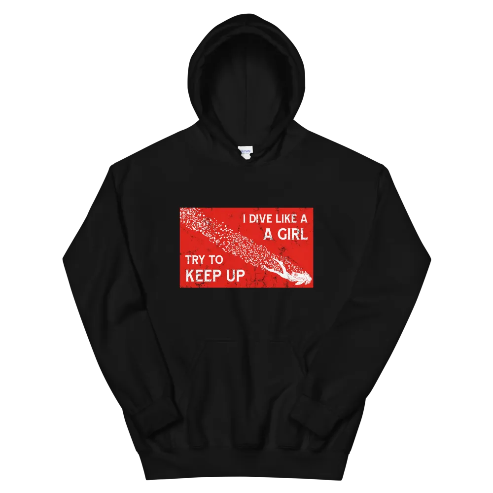 Vintage Dive Flag Hoodie - Unisex