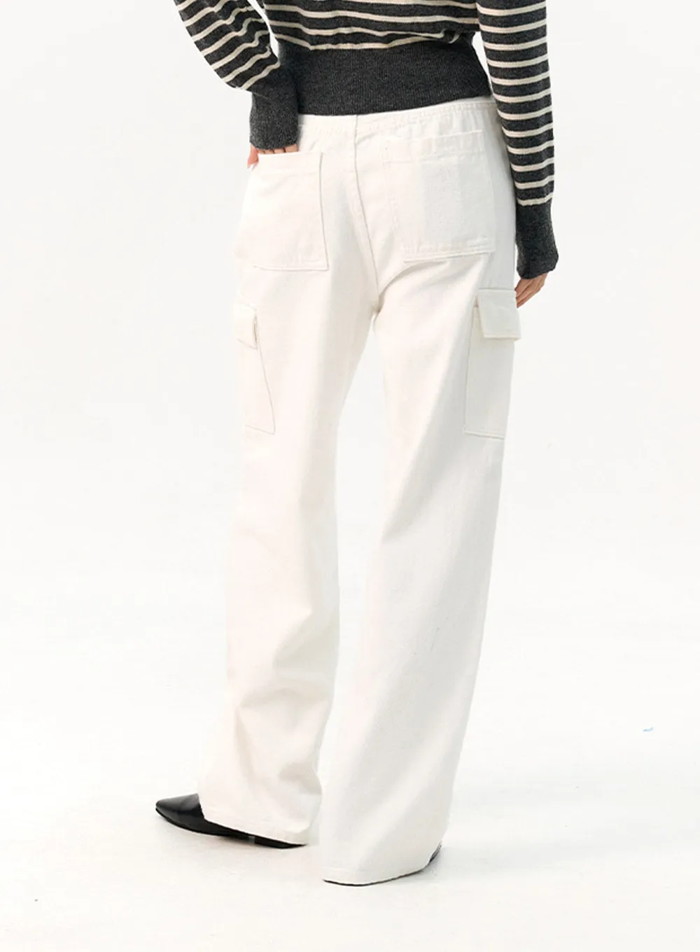 Wide Fit Cargo Pants IO320