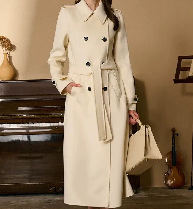 Women Wool Coat Jacket 3822