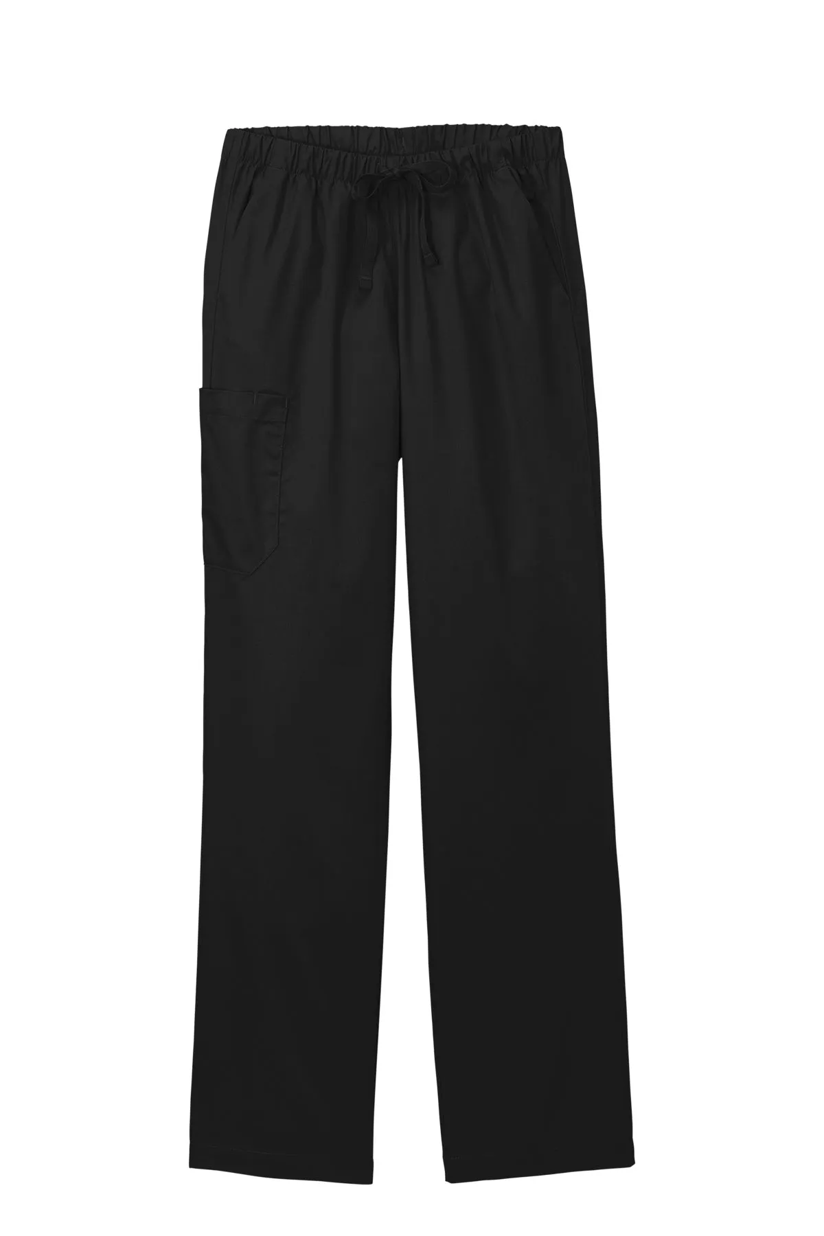 WonderWink® Women’s WorkFlex™ Mock Wrap Cargo Pants - Black